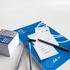 Kockatömb 8x8x6,5cm, ragasztás nélküli, Bluering® Extra fehér